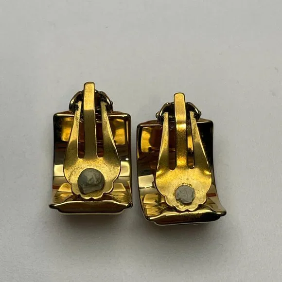 Hermès Pre-Owned 20th Century Enamel Les Flacons Clip On Earrings - Preowned - Picture 5 of 8